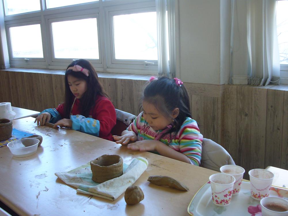 2010년 겨울방학특강(도예교실) 사진