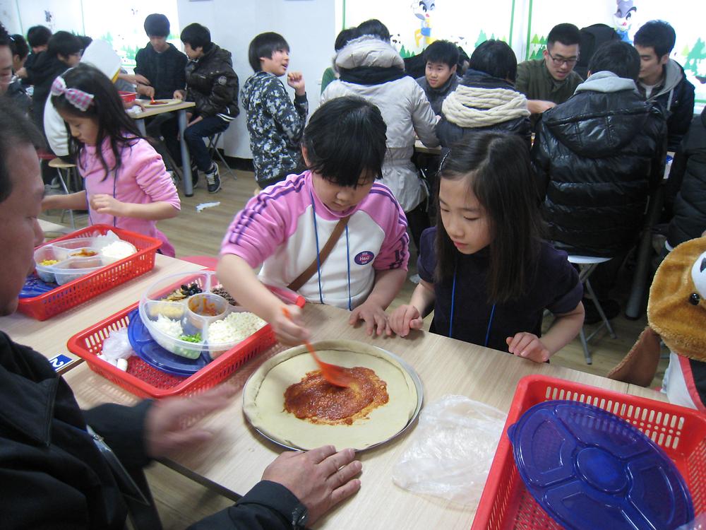 겨울방학 임실치즈피자체험 사진