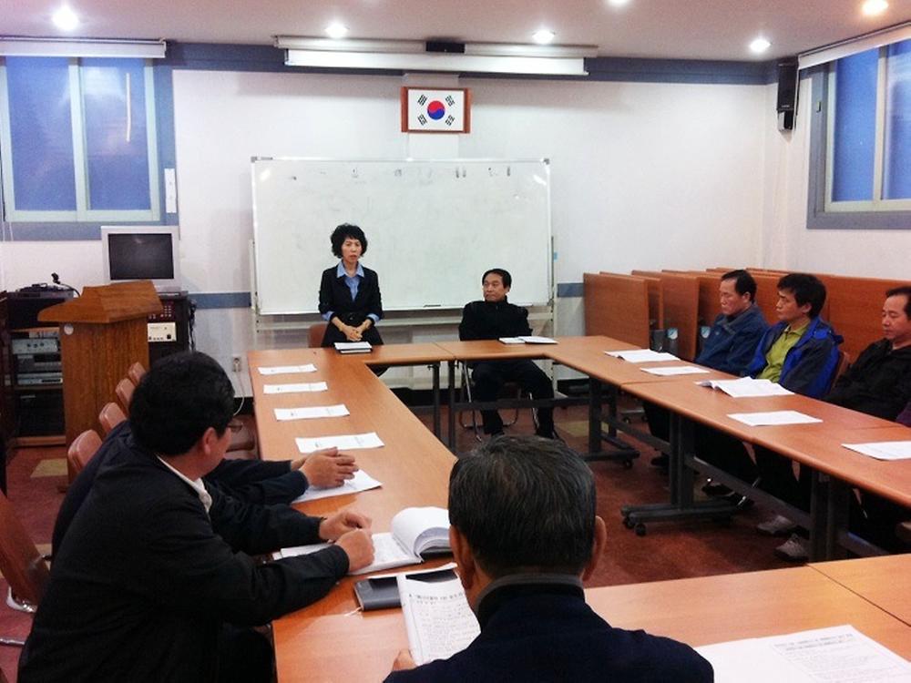 [2011. 4. 18]방위협의회 월례회의 개최 사진