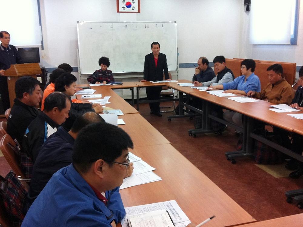 [2011. 4. 25]4월 중 통장 월례회의 사진
