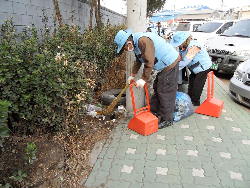 물의 날 기념 국토 대청결 운동 사진