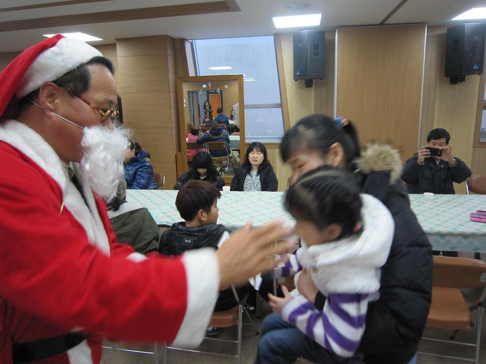 산타 나눔 행사(2012.12.22.) 사진