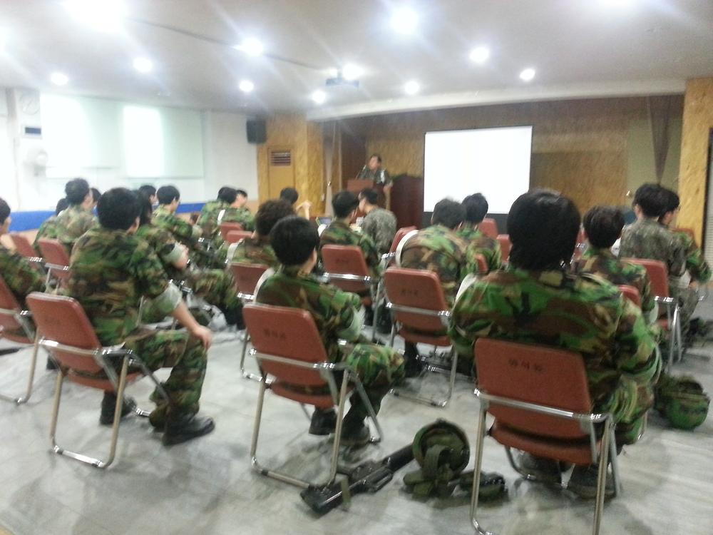 을지훈련(만석동예비군동대) 2013.8.19 사진