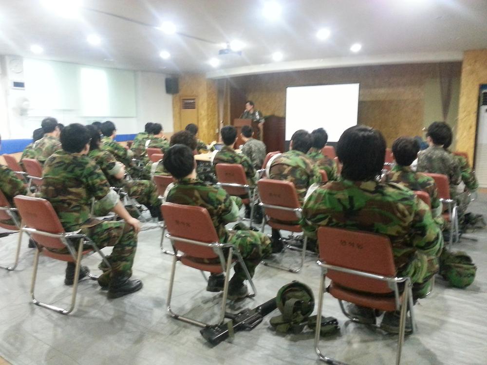 을지훈련(만석동예비군동대) 2013.8.19 사진