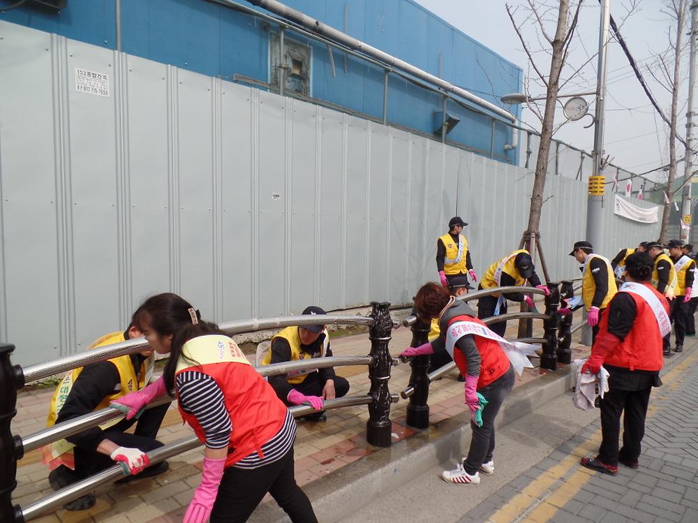 화수부두 특별 청소 사진