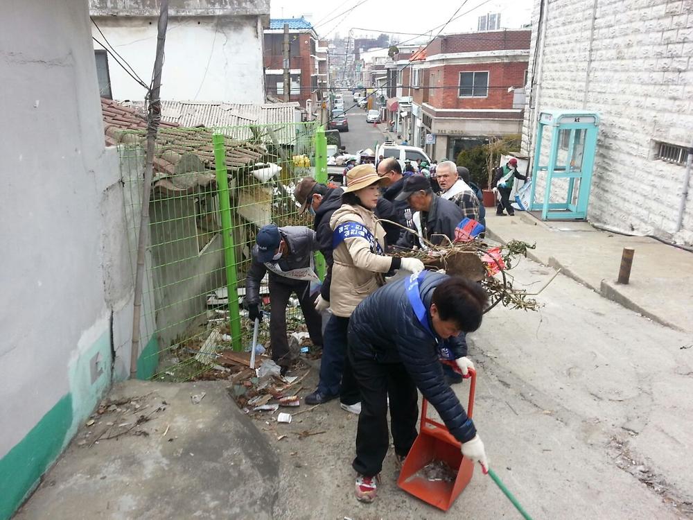 2014.3.12 새봄맞이 대청소 사진