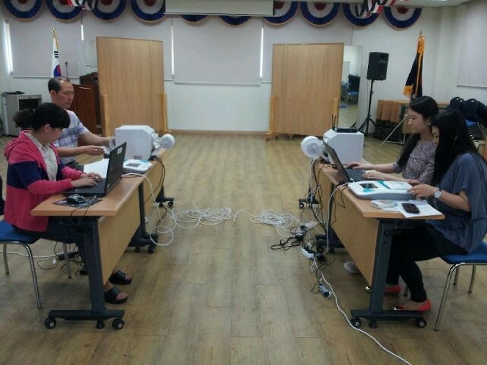 5.19 6.4전국동시지방선거 사전투표 모의시험 사진