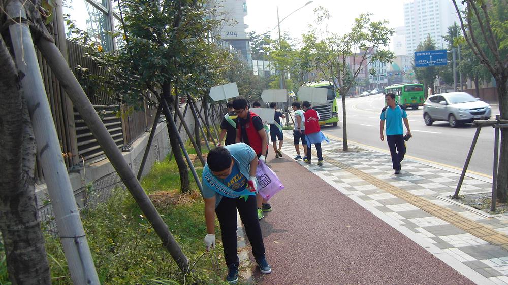 청소년 환경서포터즈 활동 사진