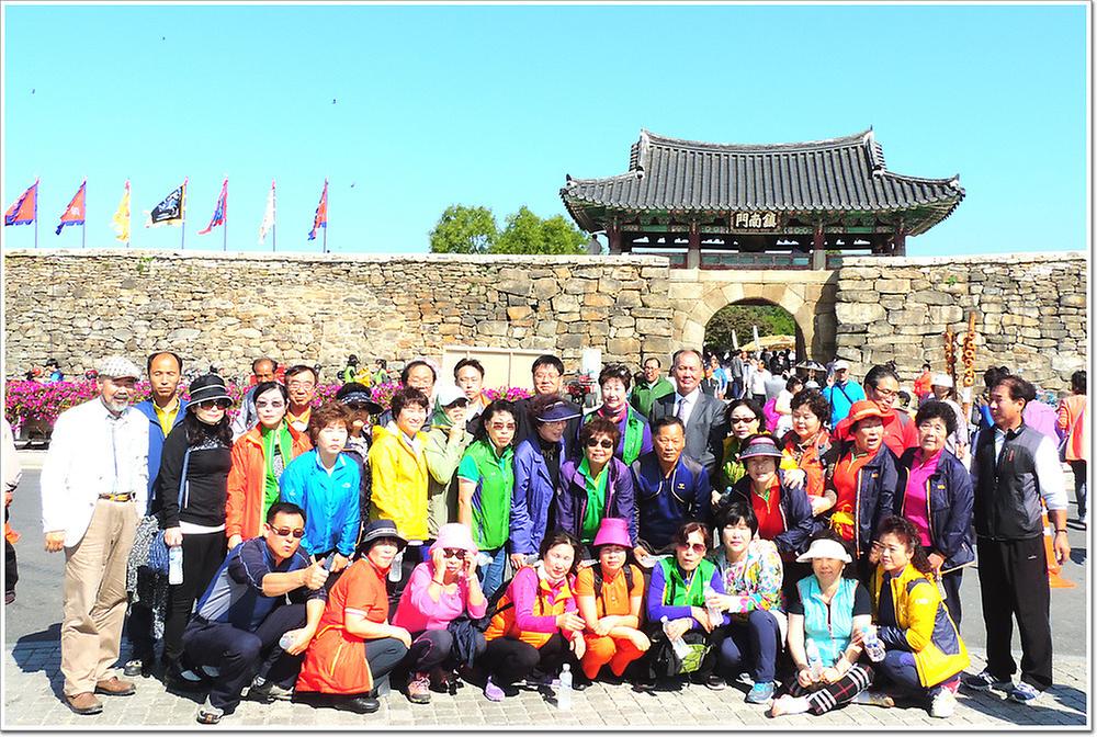 자매결연지 방문(팔봉면 해미읍성축제) 사진