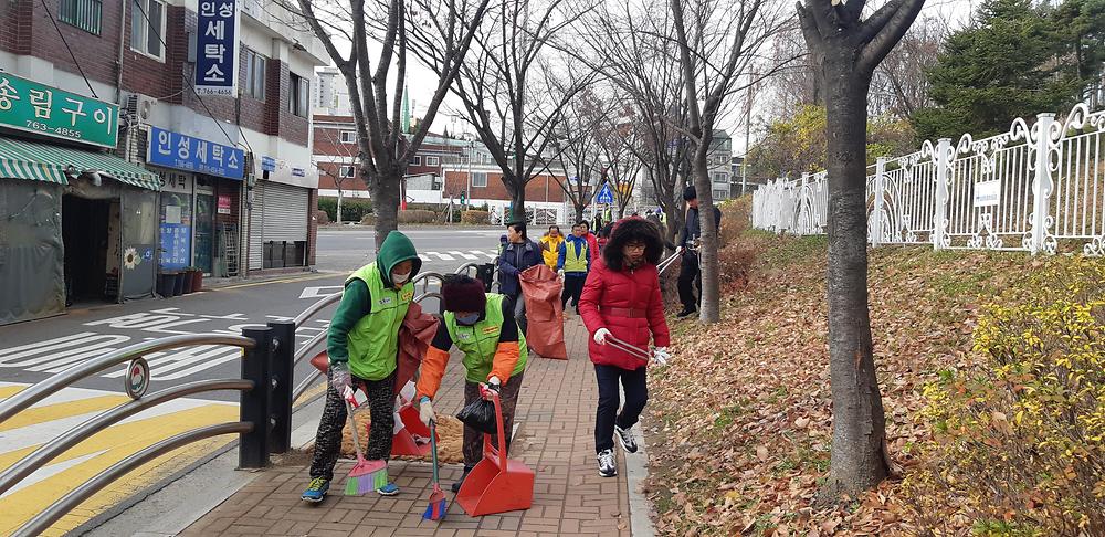 송림4동 12월 Clean-Up Day 행사 사진