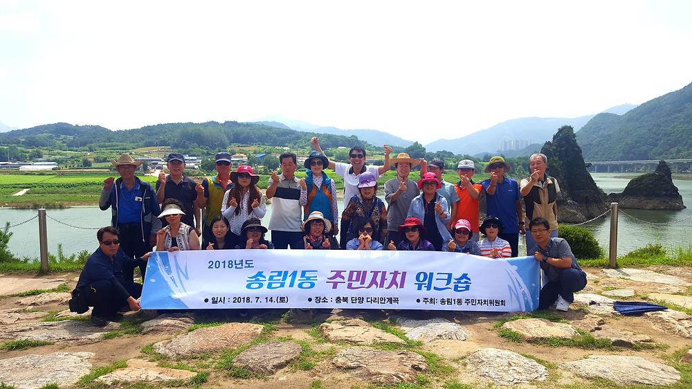 송림1동 주민자치워크숍1 사진