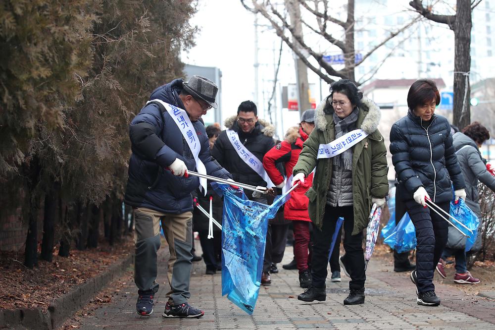만석동 범시민 클린업데이 사진