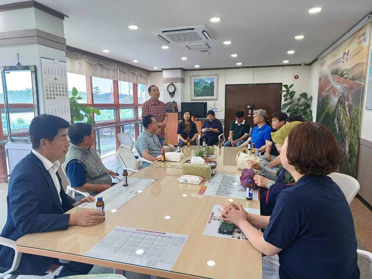 팔봉면 행정복지센터 방문(6.17.) 사진