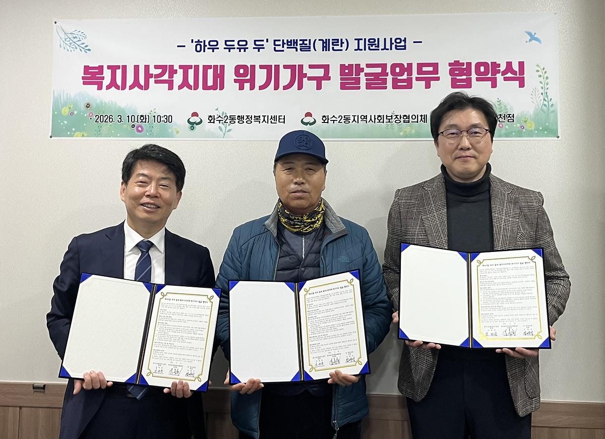 복지사각지대 위기가구 발굴업무 협약식[2026.3.10.(화)] 사진