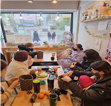 [동구샘터 12호점][2021-11-4~12-2] 나만의 럭셔리 손뜨개 가방】 운영 사진 사진