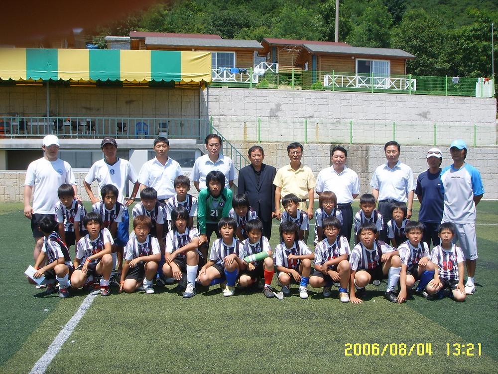 2006전지훈련시 함께 하신분들 사진