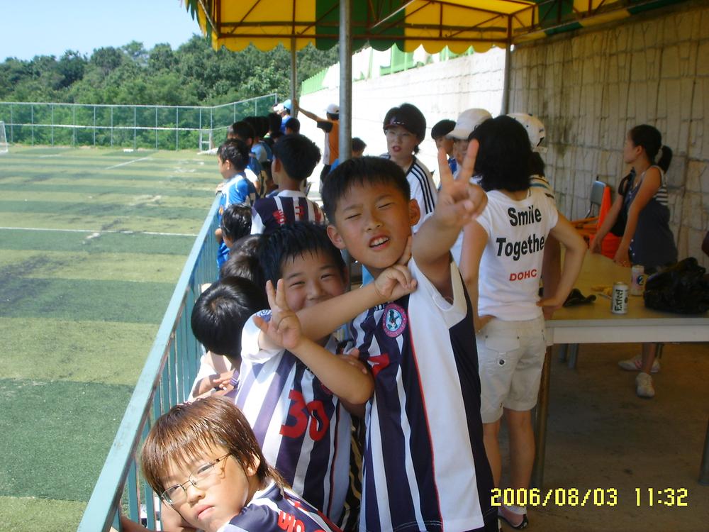 2006 전지훈련중에 사진한장 팍 사진