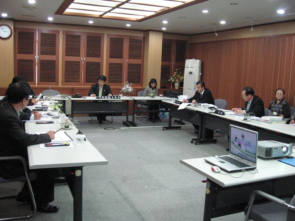보건소(행정사무감사시) 사진