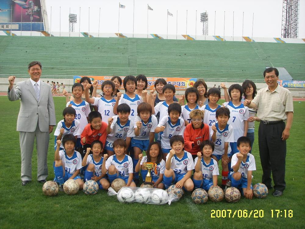 제5회 인천광역시장기 시민축구대회 입장식 후 사진
