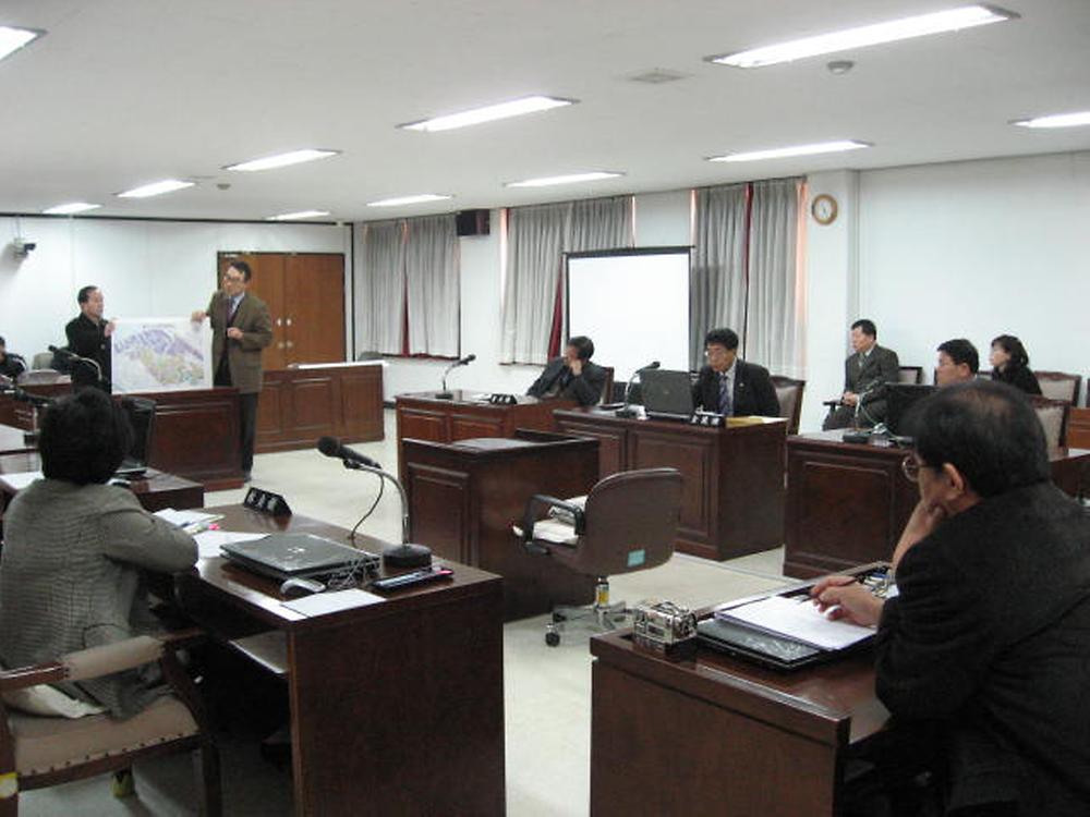 제2외곽순환고속도로 민간투자사업 관련 긴급회의 사진