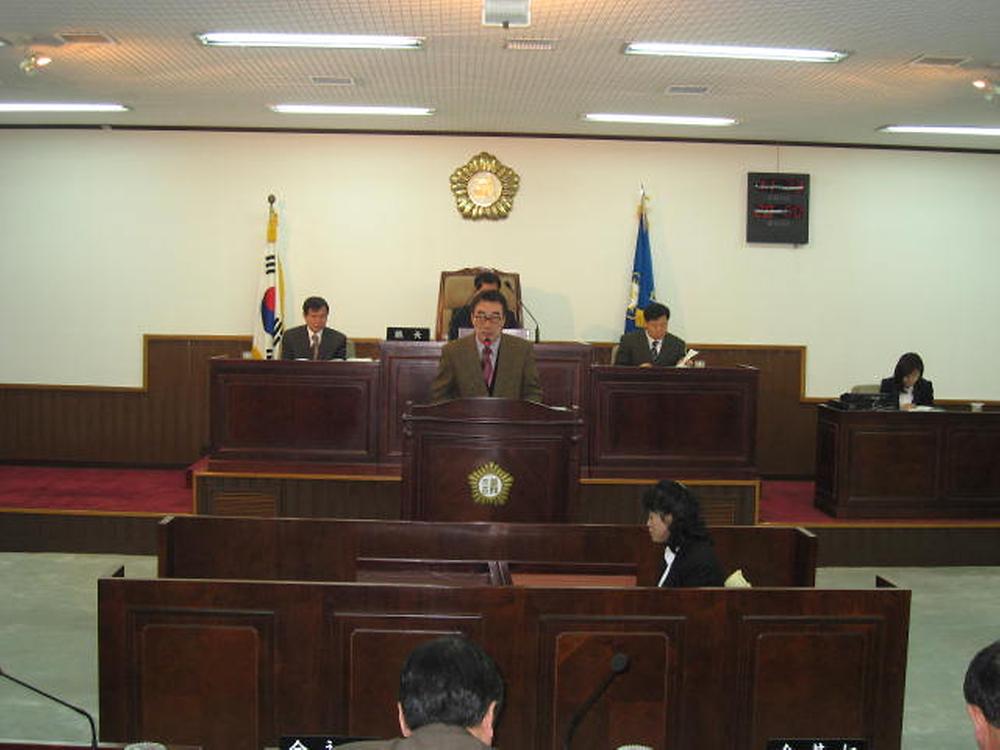 제131회 동구의회 임시회[2007년도 주요업무보고(2007.2.8-2.9)] 사진