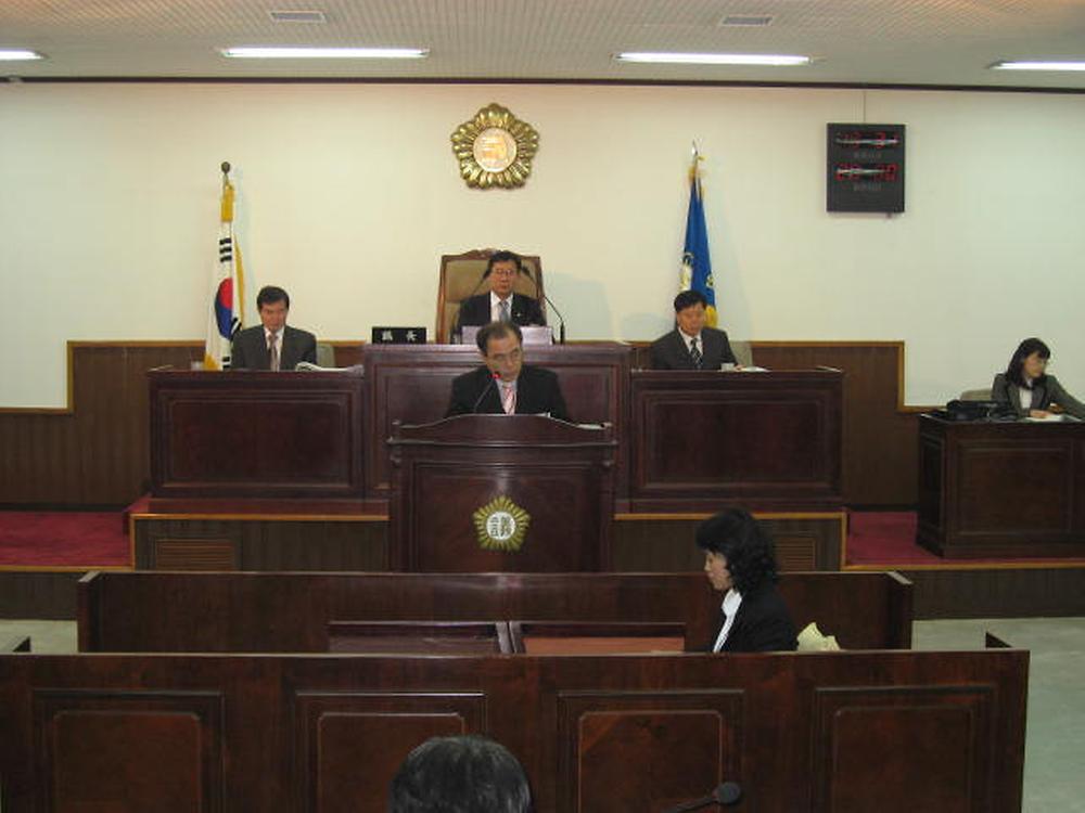 제131회 동구의회 임시회[2007년도 주요업무보고(2007.2.8-2.9)] 사진