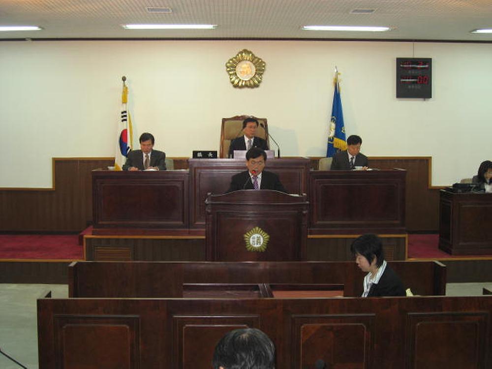 제131회 동구의회 임시회[2007년도 주요업무보고(2007.2.8-2.9)] 사진