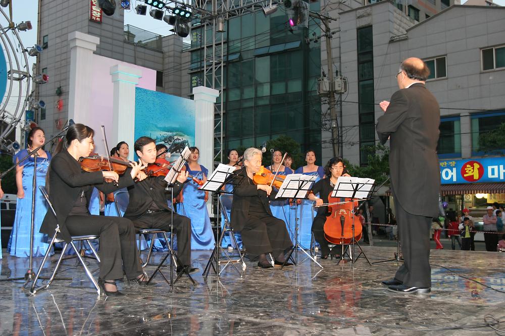 2008년 제19회 화도진축제 공연 사진