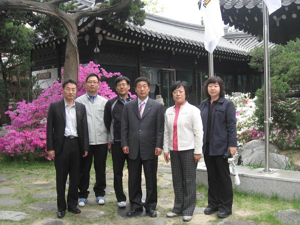 최초의 한옥 청사 혜화동사무소 현장방문 사진
