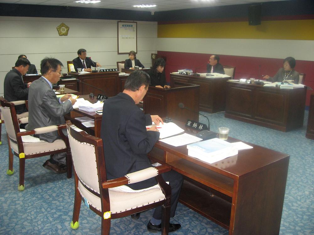 제2차 정례회 행정사무감사특별위원회 사진