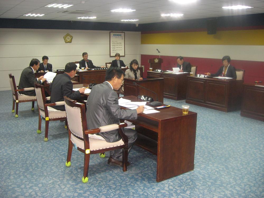 제2차 정례회 조례심사특별위원회 사진