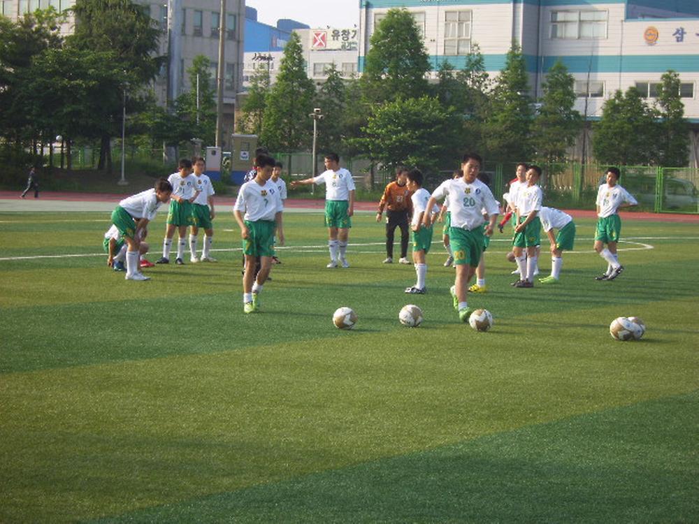 동구 중학생클럽(MFC) 축구단 사진