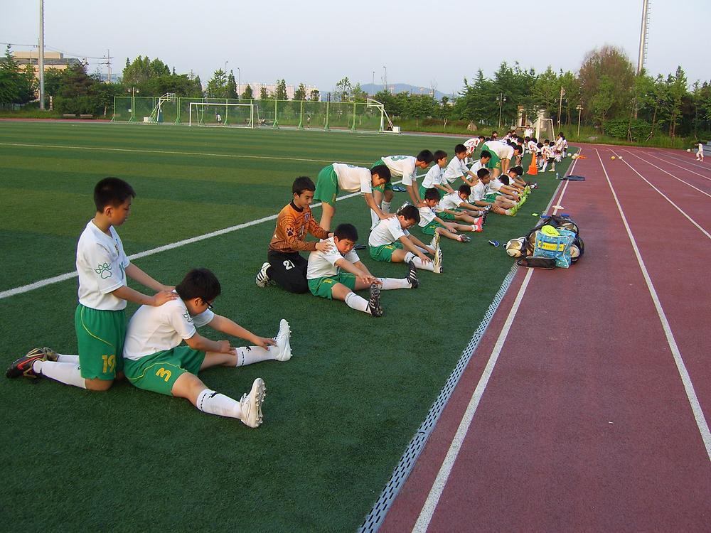 동구 중학생클럽(MFC) 축구단 사진