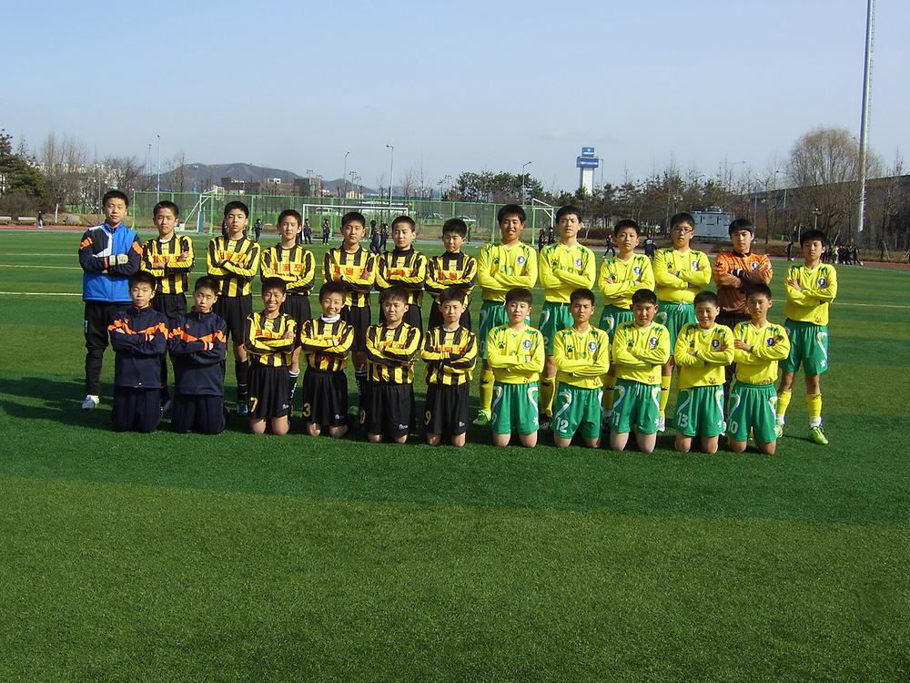 동구 중학생클럽MFC 축구단 사진