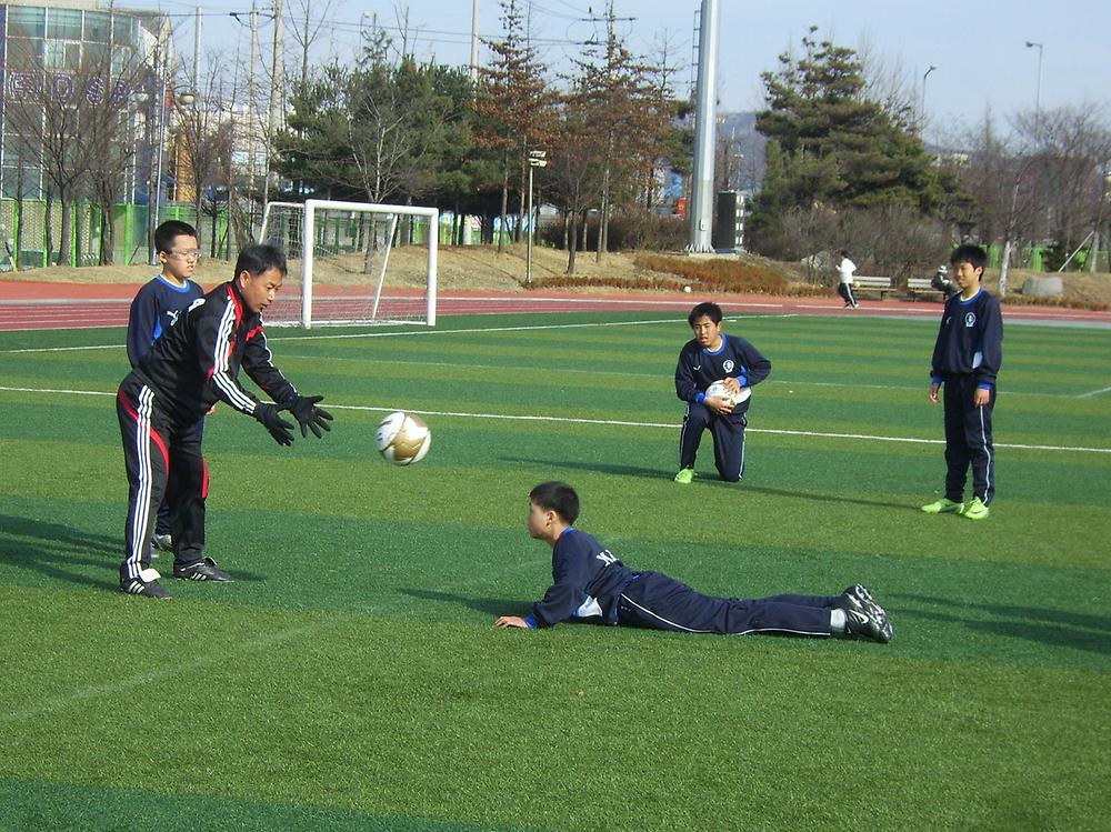 동구 중학생클럽(MFC) 축구단 사진
