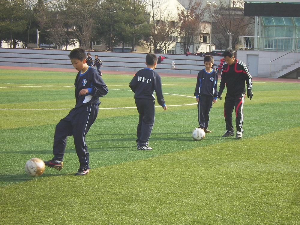 동구 중학생클럽MFC 축구단 사진
