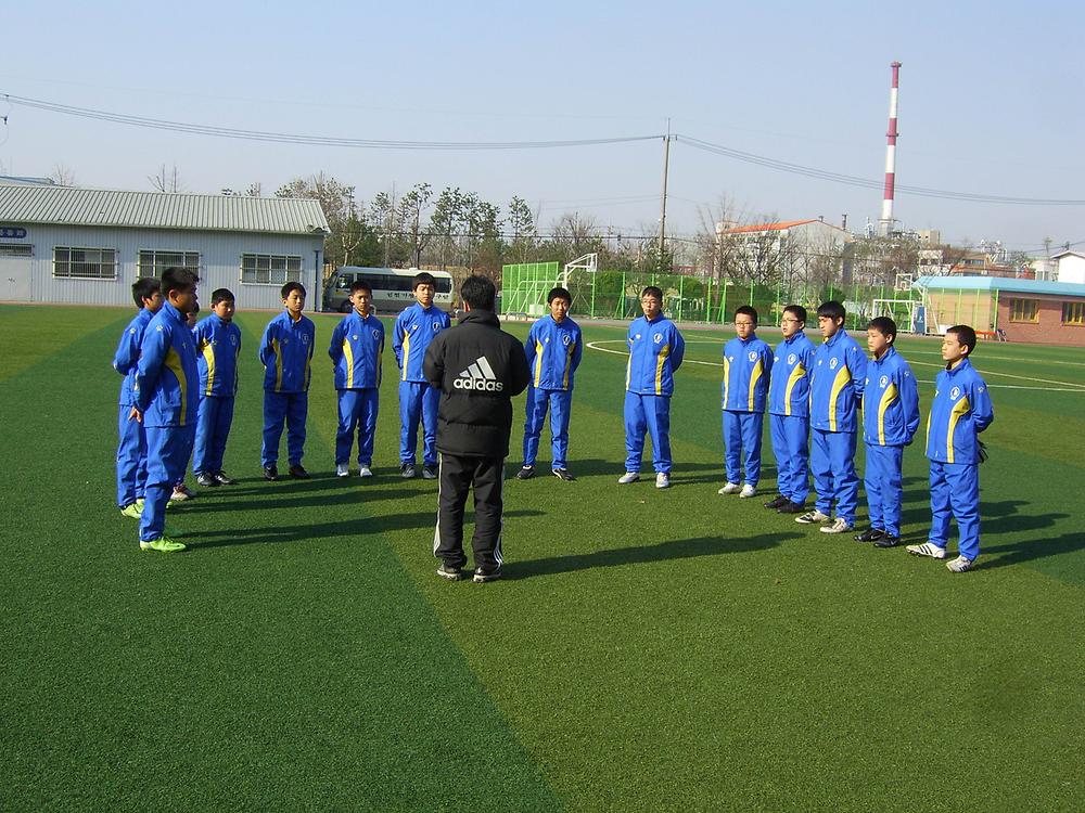 동구 중학생클럽(MFC) 축구단 사진