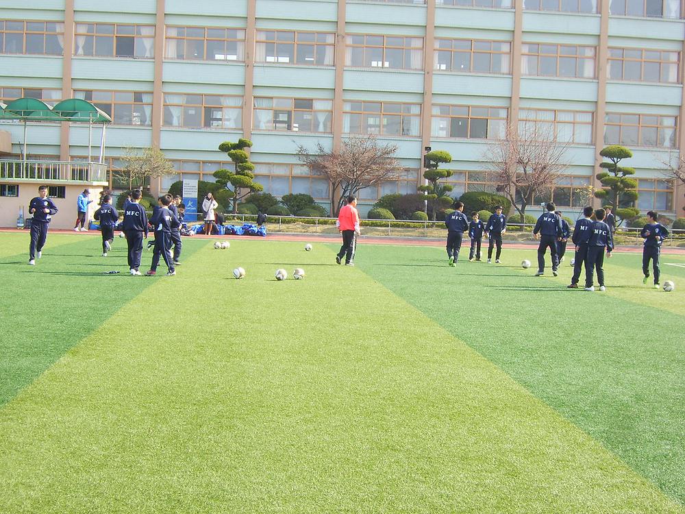 동구 중학생클럽(MFC) 축구단 사진