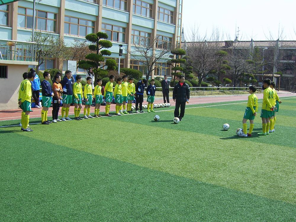 동구 중학생클럽(MFC) 축구단 사진