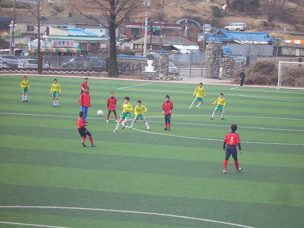 동구 중학생클럽(MFC) 축구단 사진