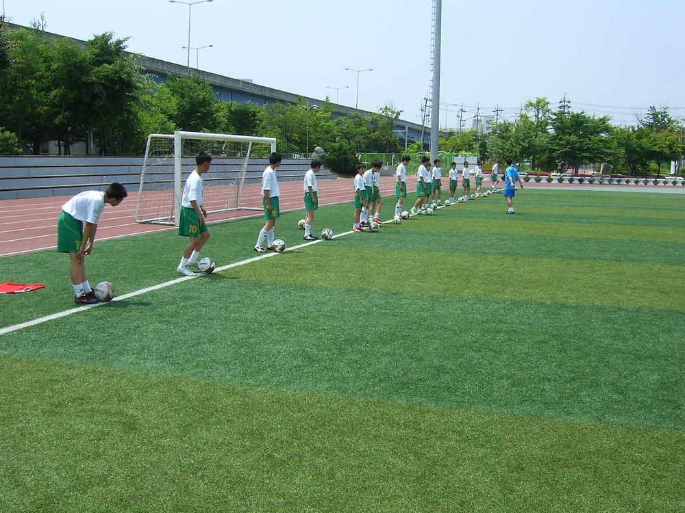 동구 중학생클럽(MFC) 축구단 사진