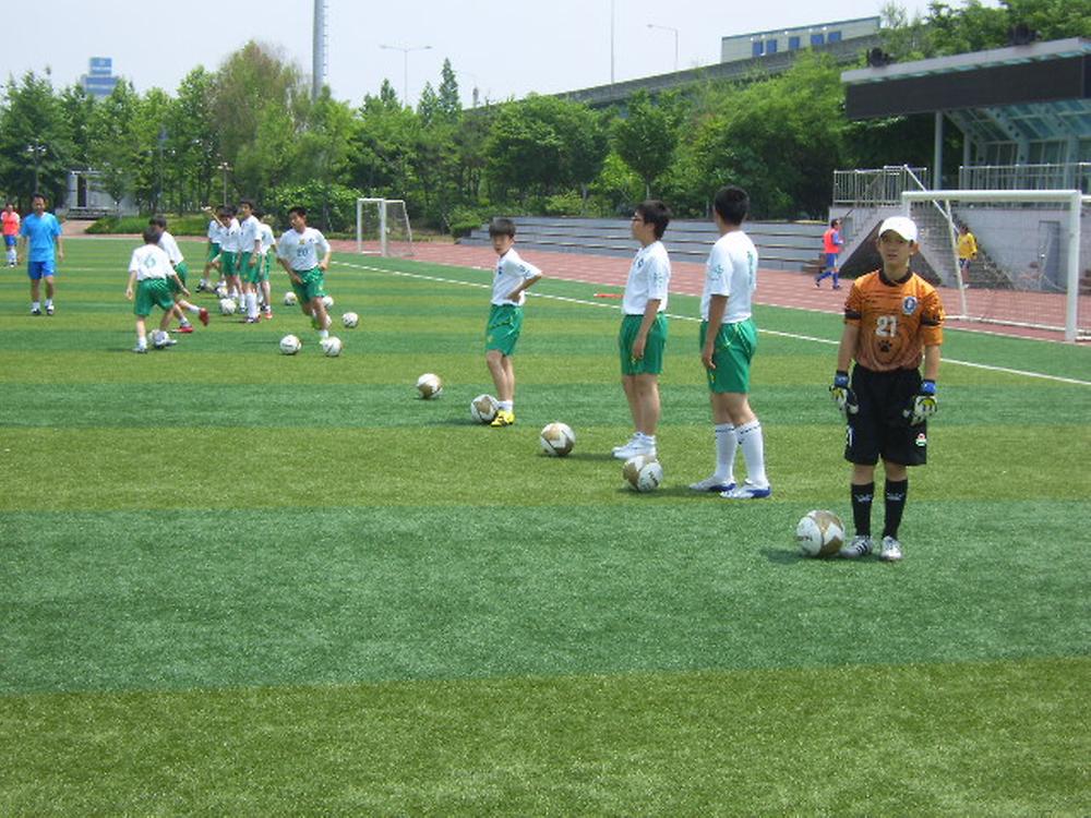 동구 중학생클럽(MFC) 축구단 사진