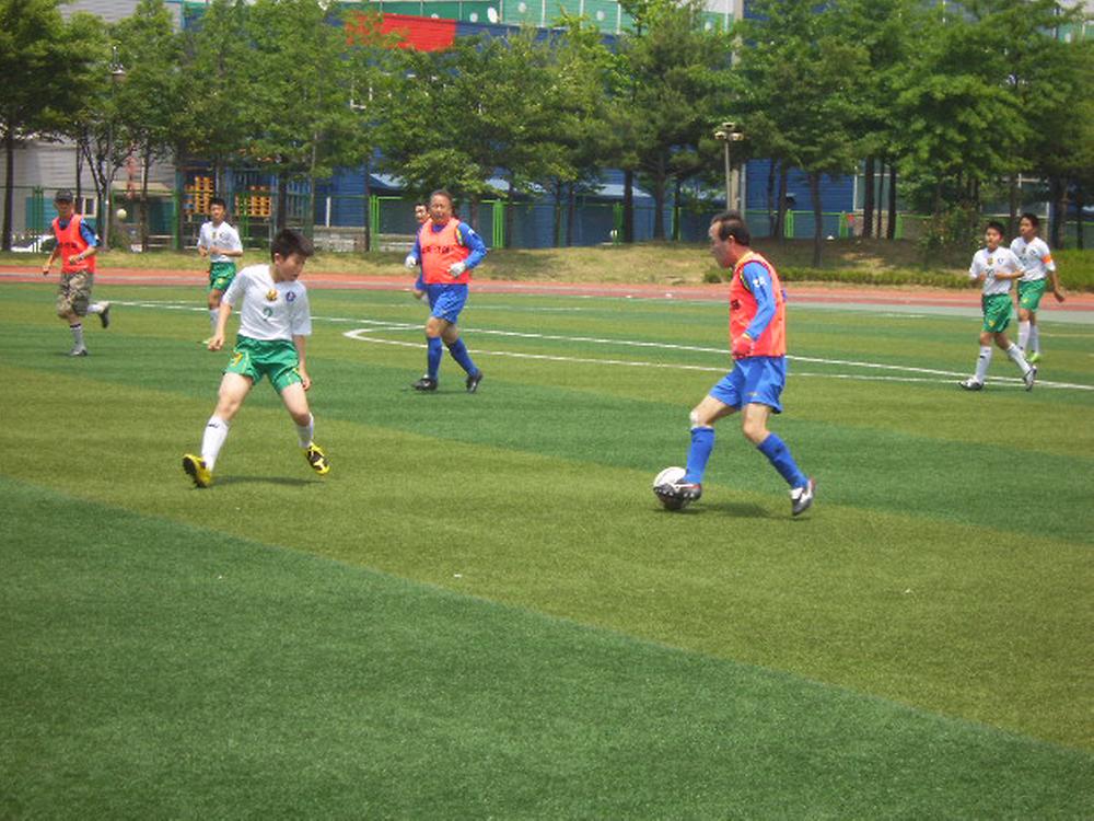 동구 중학생클럽(MFC) 축구단 사진