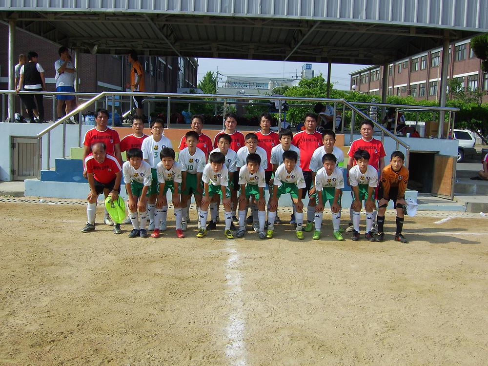동구 중학생클럽(MFC) 축구단 사진