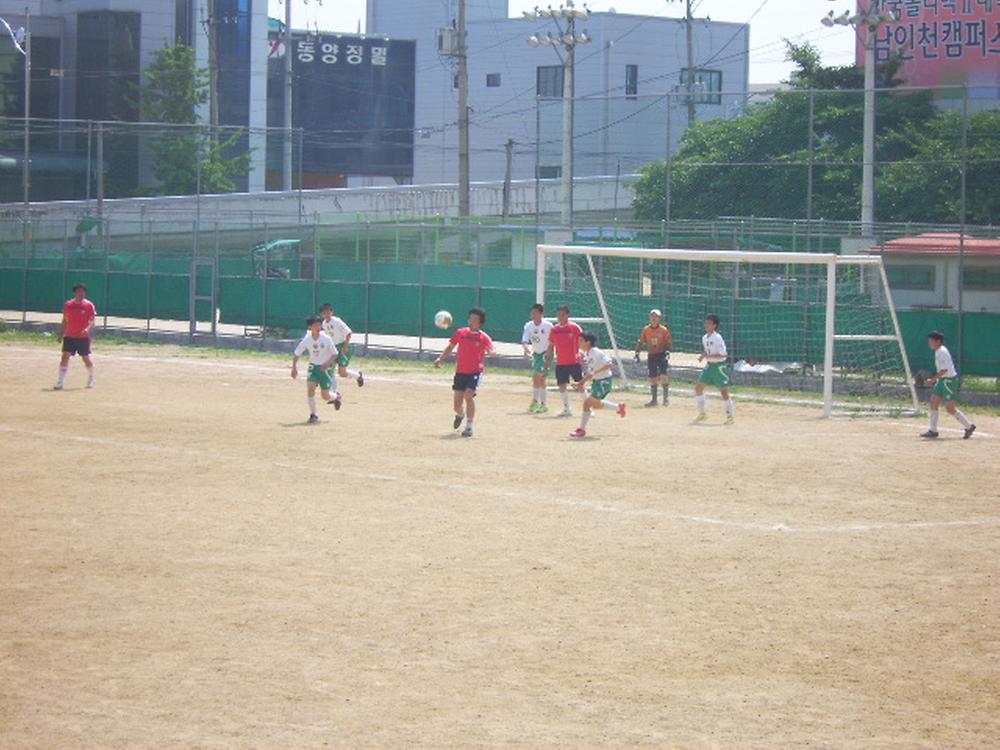 동구 중학생클럽(MFC) 축구단 사진