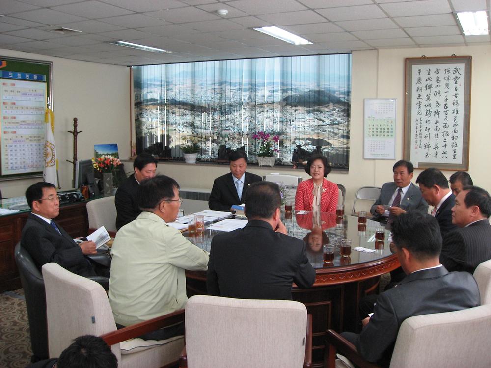2009년 상반기 타시도 지방의회 비교시찰 사진