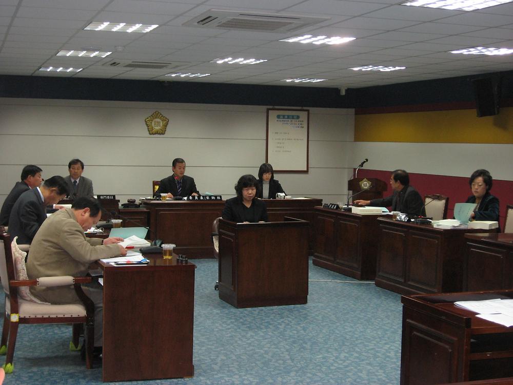 제155회 동구의회 제2차 정례회 예산결산특별위원회 사진