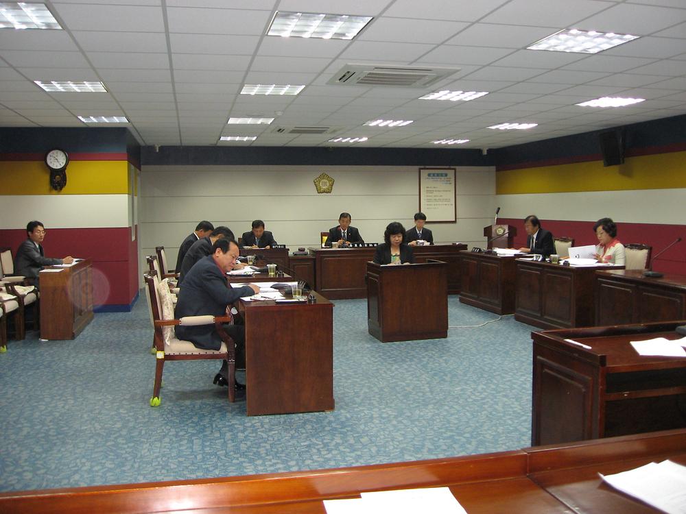 제158회 동구의회 임시회 조례심사특별위원회 사진