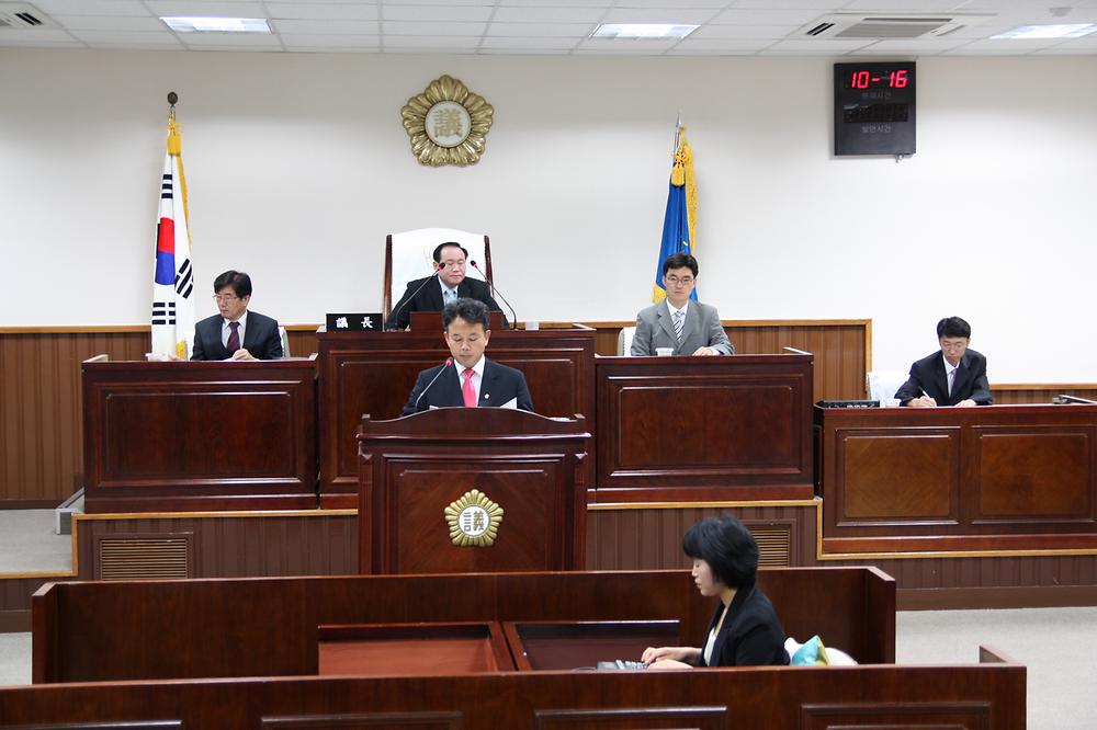 제163회 제1차 정례회 제1차 본회의 사진