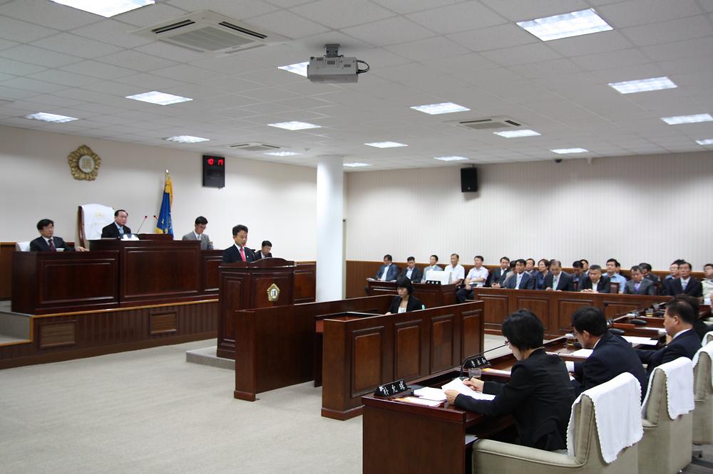 제163회 제1차 정례회 제1차 본회의 사진